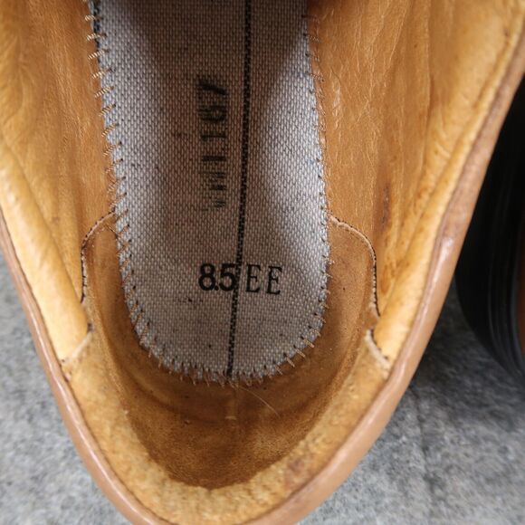 Dr Comfort Shoes Mens 8.5 Dress Leather Frank Diabetic Comfort Adjustable Strap main image 13
